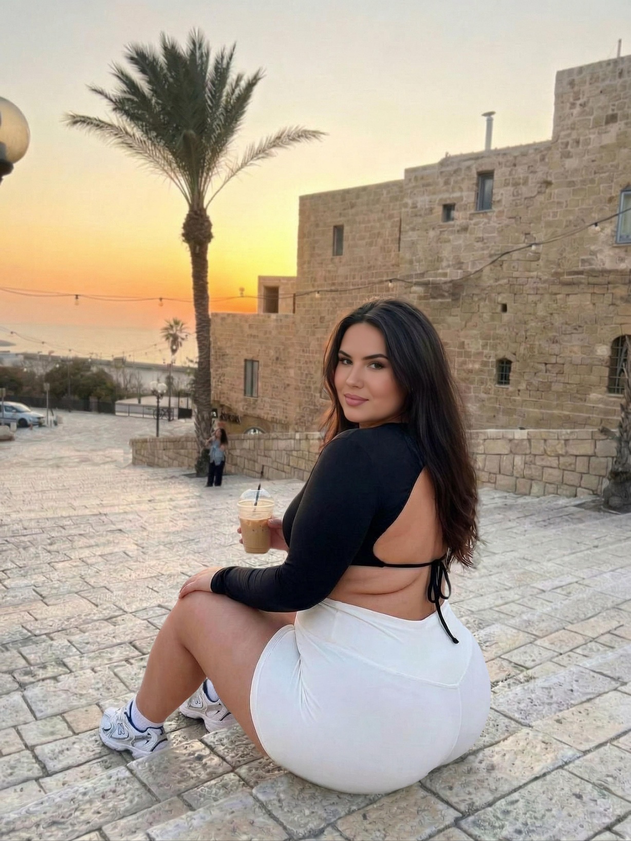 מבנה גוף סקסי בחורה מתוחכמת – בתל אביב